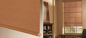 Roller shades provide an elegant and functional solution to larger windows and patio doors, perfect for the Calgary home owner.