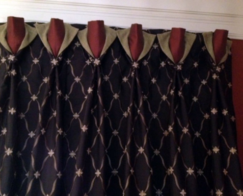 calgary drapery cochrane goblet pleat drapes 