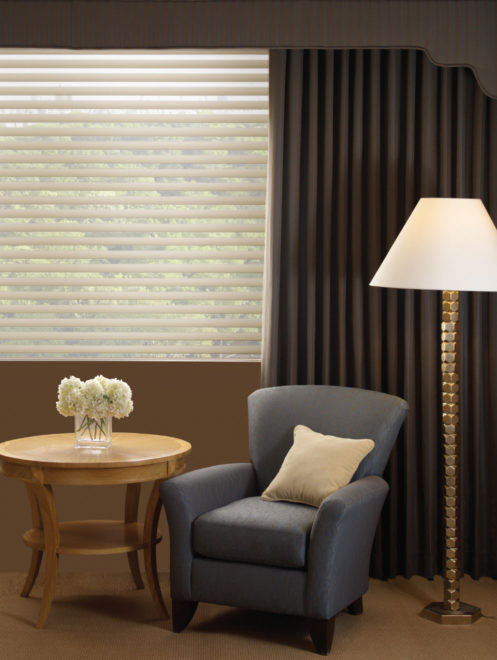 Ripple fold drapery for cochrane and calgary alberta.