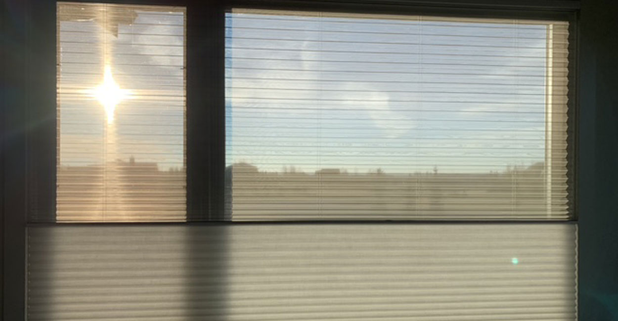 Blinds in high end homes.