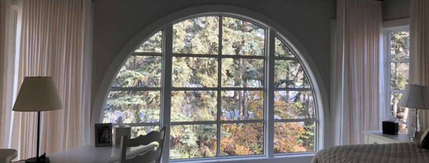 Custom window coverings in Bearspaw.